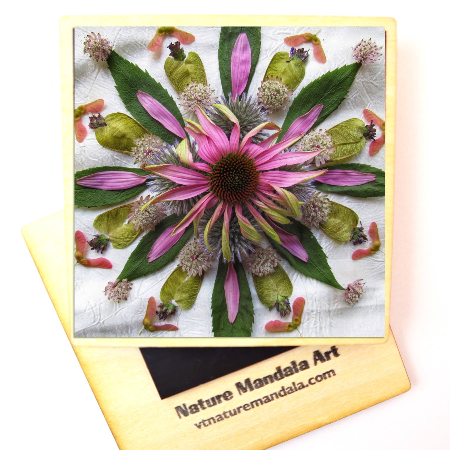 Nature Mandala Art - Wholesale Magnet - Nature / Flower Mandala Magnets :: 10 Designs7
