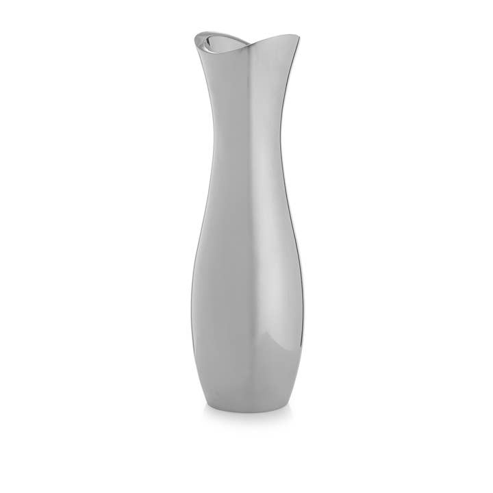 Stryker Vase 11" for wholesale by Nambe