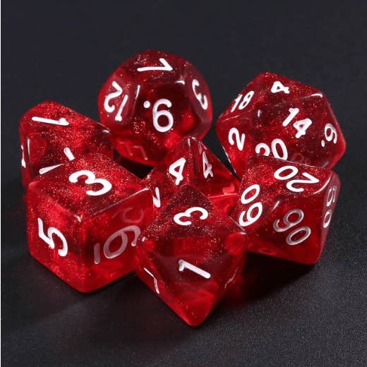 Foam Brain Games - Wholesale Dice - Rabbit's Eye RPG Dice Set