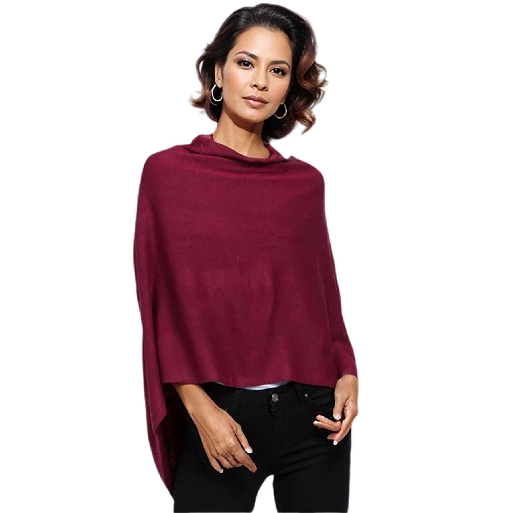 The Magic Scarf Company - Vendita all'ingrosso Poncho - Donna - Poncho effetto cashmere9