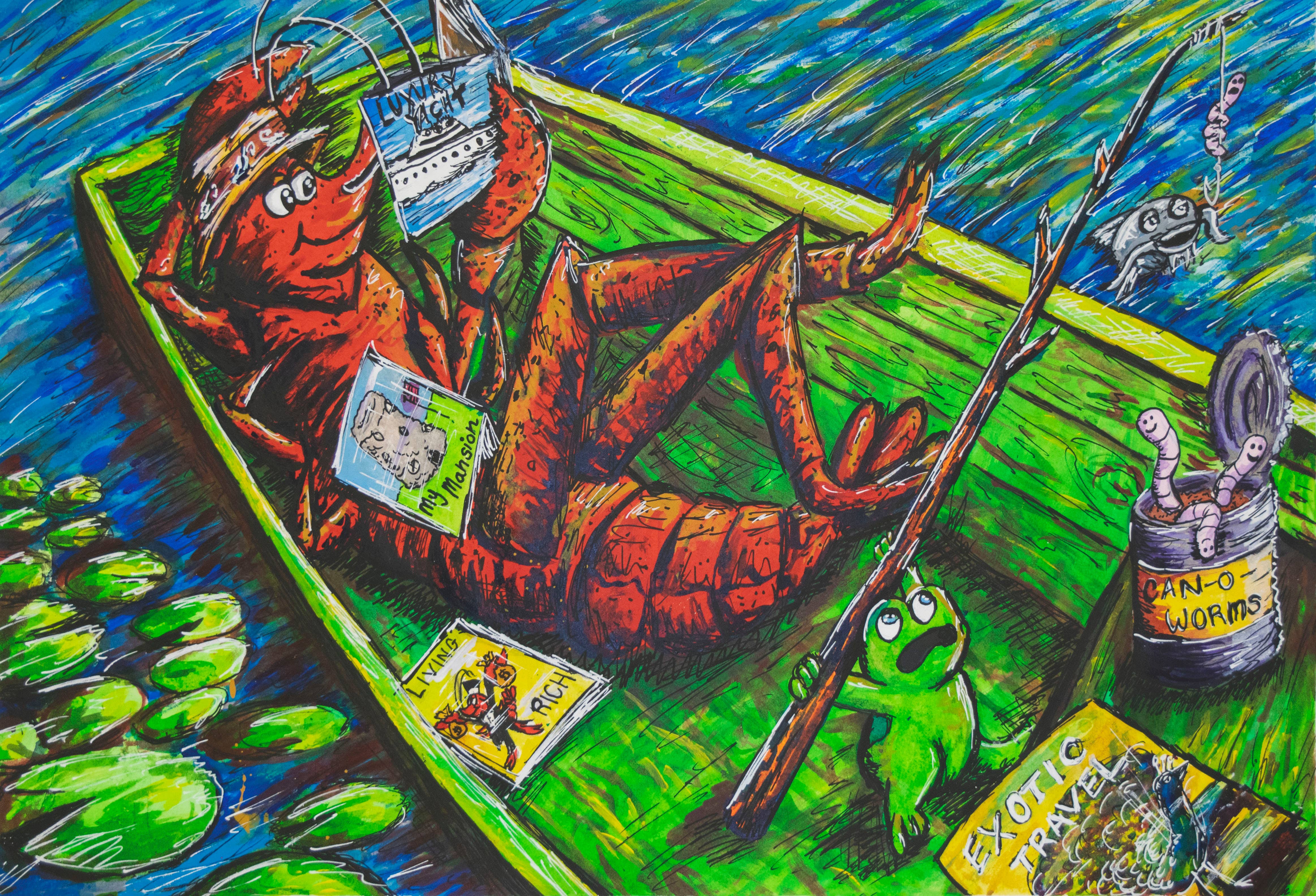 Apple Pie Publishing – Engroshandel Preschool Book (3-5) – Clyde Languster Kongen1