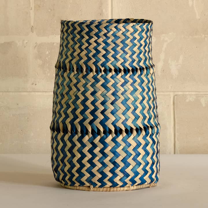 Corbeille, Pauline, Bleu, Afrique Du Sud pour la vente par AS'ART a sense of crafts