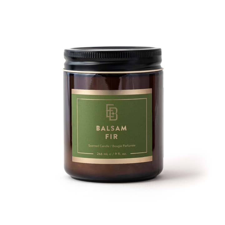 Candela di soia al balsamo d'abete 237ml/9.0fl.oz per la vendita all'ingrosso da parte di Educated Beards