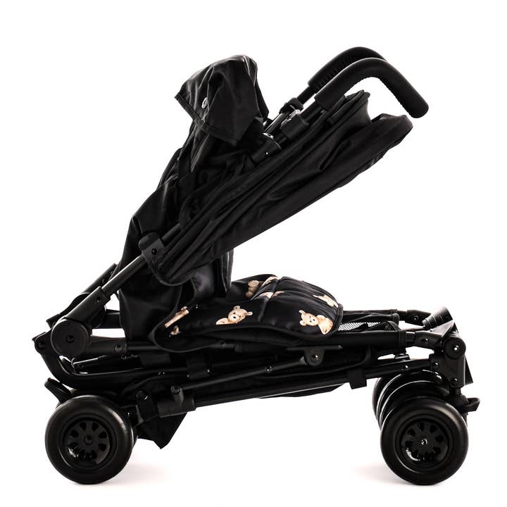 Roma – Großhandel Kinderwagen – Baby – Roma Rizzo 2 - Teddy Schwarz, kompakter Kinderwagen15