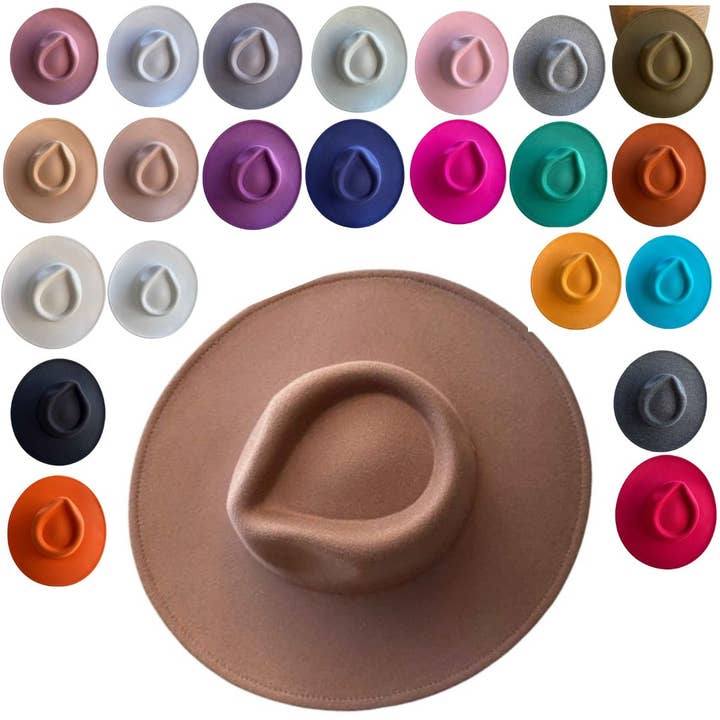 Cappello da Rancher in Feltro Vegano – Ora in oltre 25 colori! e ulteriori Risultati per cappello di feltro all'ingrosso. Resi gratuiti e termini di pagamento a 60 giorni su Faire in tendenza su Faire.