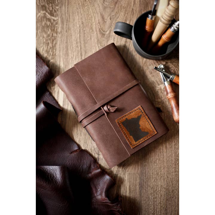 Wayfaring Goods - Wholesale Journal/Diary - Large Minnesota Leather Journal