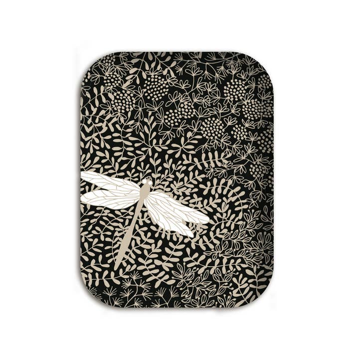 Rectangular tray "Dragonfly" - 27x20 cm for wholesale by Le cerisier blanc