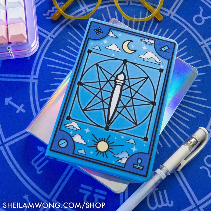 Sheila Wong - Wholesale Journal/Diary - Photoshop Spellbook - A6 Dot Grid Notebook1