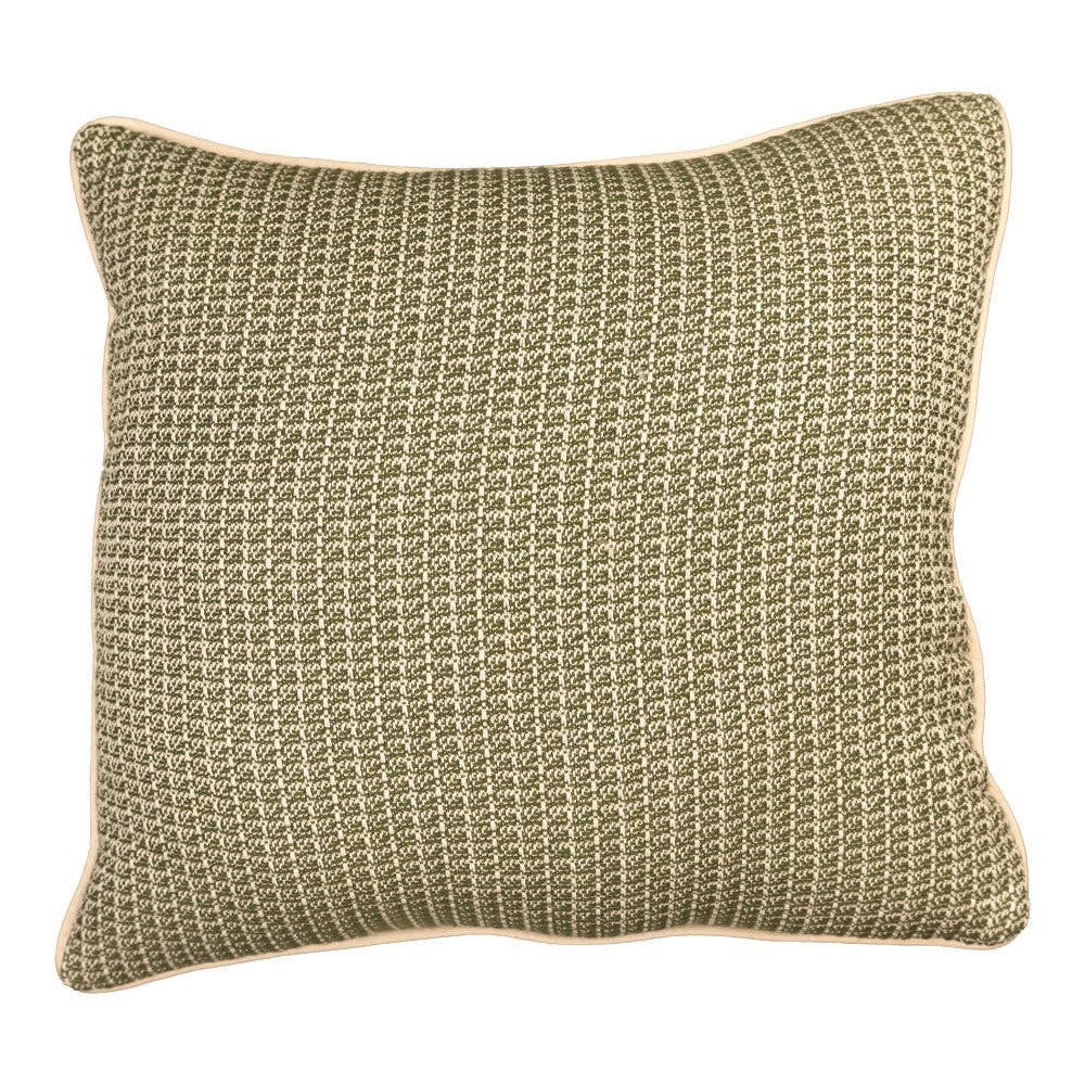 Manual Woodworkers and Weavers, Inc. - Wholesale Throw/Decorative Pillow - Zig Zag Green  21 Pw2