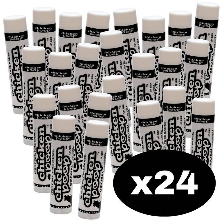 Chicken Poop - Wholesale Lip Balm - .15 oz. Chicken Poop® ORIGINAL Balm, 24ct. BOWL REFILL