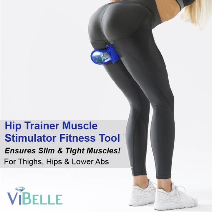 BLÅ Hip Trainer Muskelstimulator Fitnessverktyg-blå för wholesale på Faire