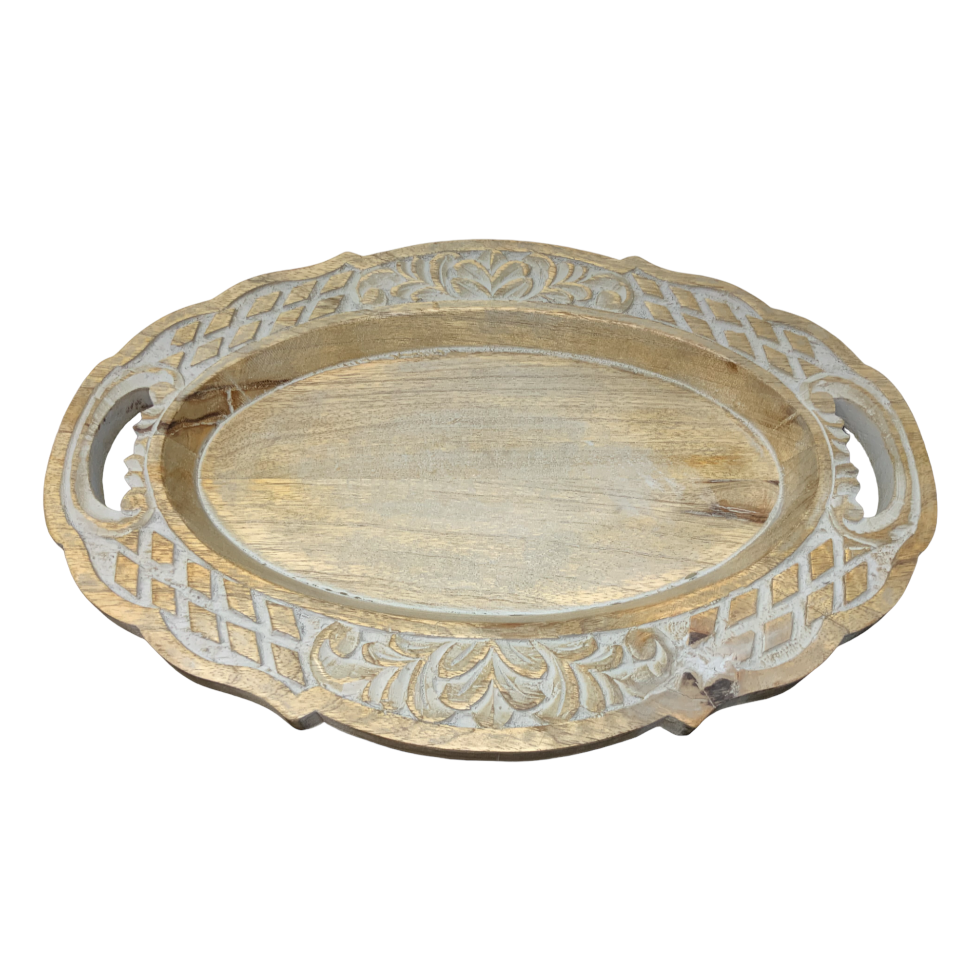 Wilco Home – Engroshandel Pyntebakke – Håndskåret massivt mangotræ Boutique-bakke20