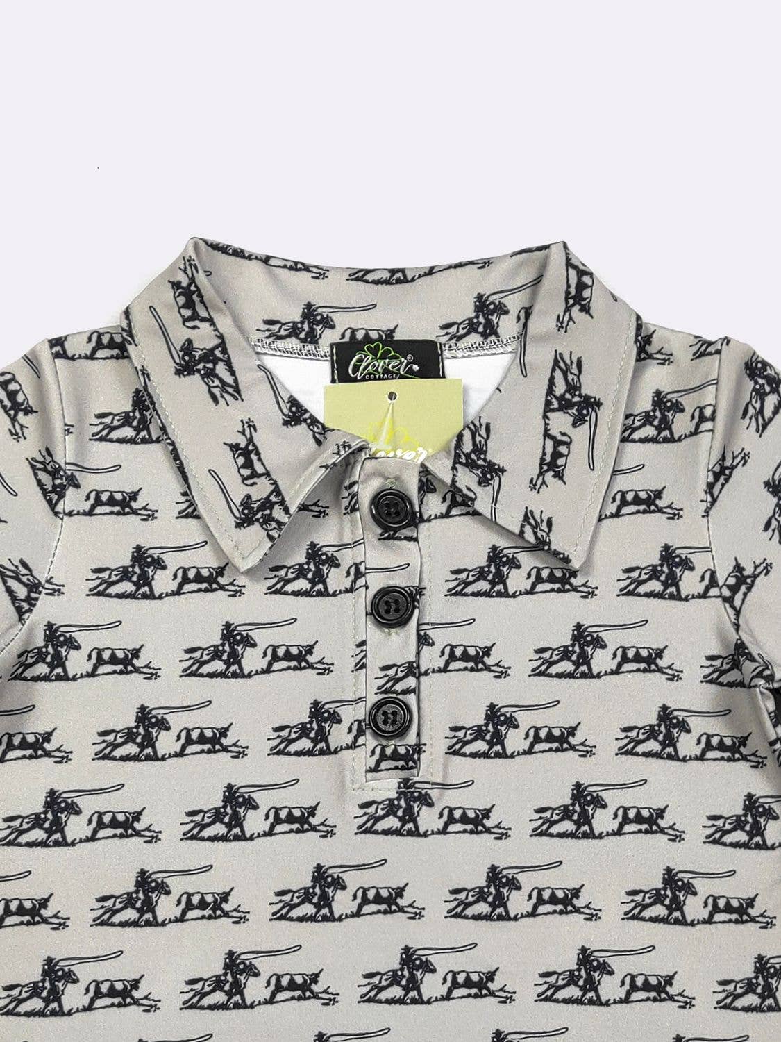 Clover Cottage - Wholesale Button Down Shirt - Kids - Ride & Rope Boy Collar Shirt2