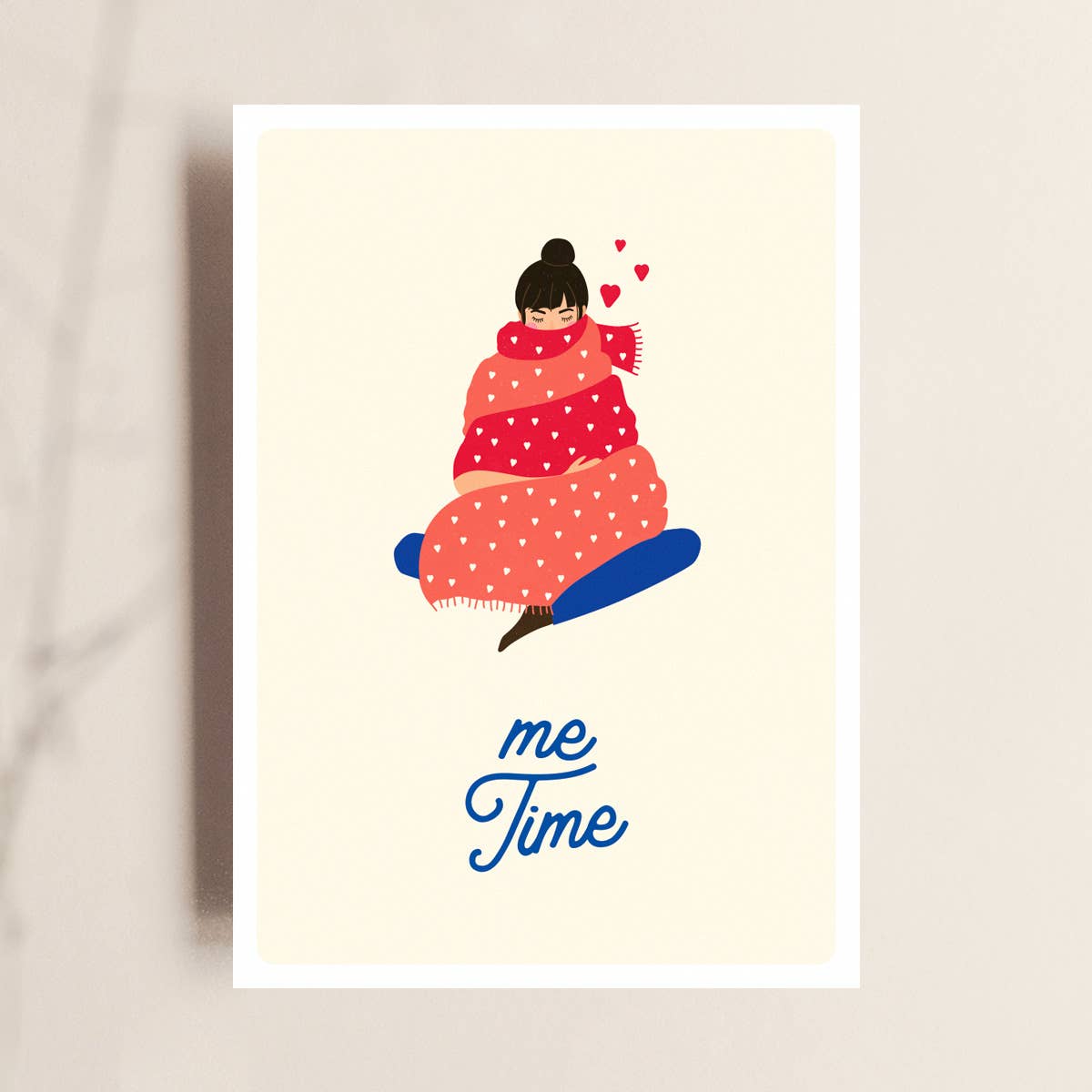 TANTE TIA - Wholesale Love Card - Card "ME TIME" - Time for myself/ Mindfulness/ Love0