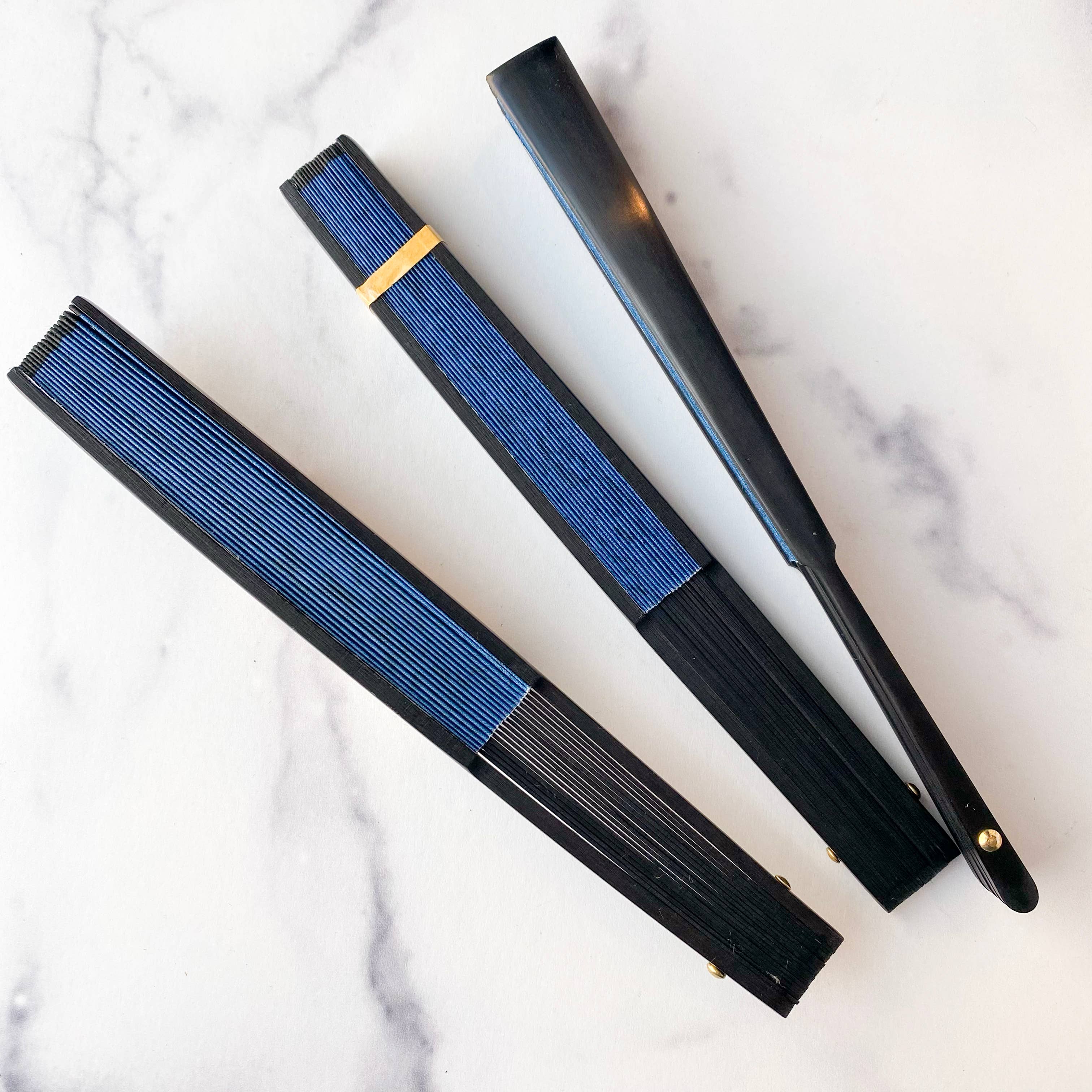 Billie Claire Illustration (Handmade) - Wholesale Handheld Folding Fan - Cluster F*ck Folding Hand Fan5