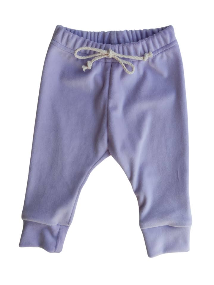 Malva sammet basic leggings för wholesale av Buscando a Olivia