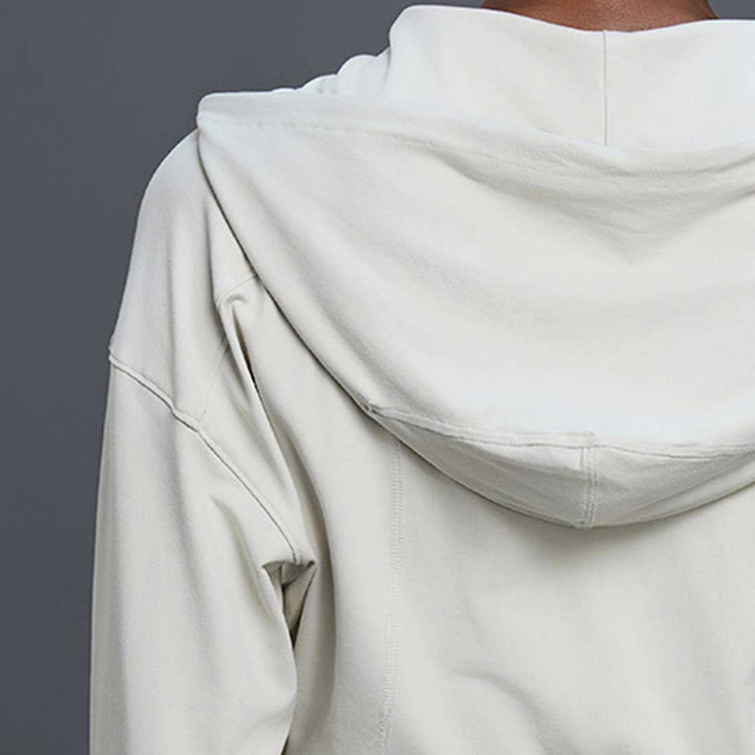 Sodalemon – Casaco de desporto - Mulher por atacado – Casaco Desportivo Aberto com Capuz e Cintura Ajustável para Mulher9