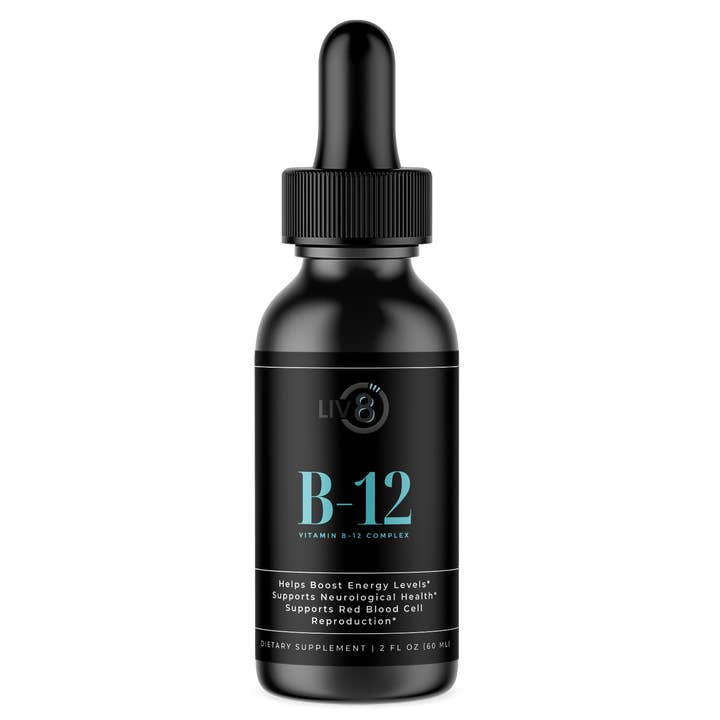 B-12 DRÅBER for engroshandel hos LIV8 HEALTH