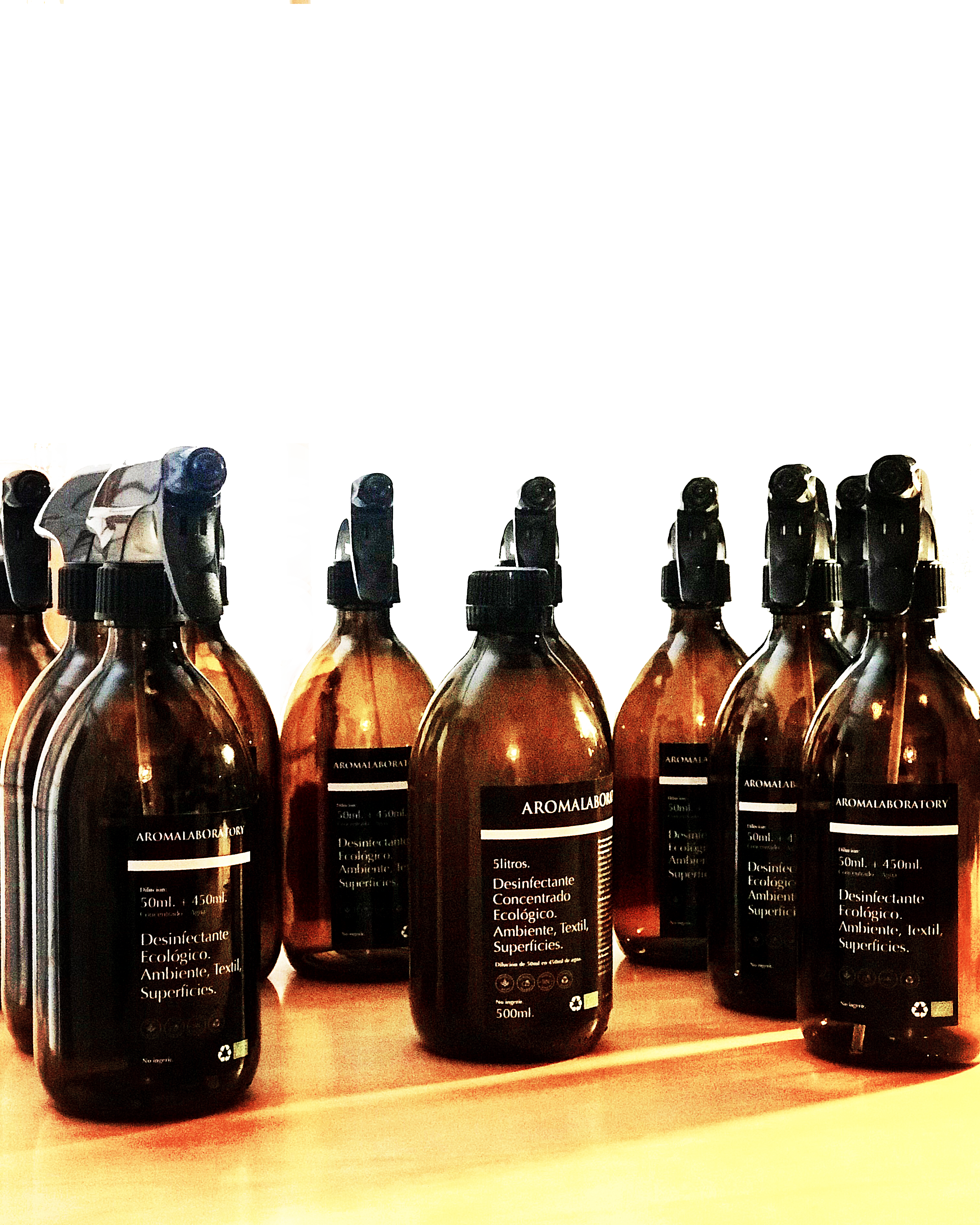 AROMALABORATORY – Spray de limpeza multiuso por atacado – Spray de Diluição para Concentrado Desinfectante 501