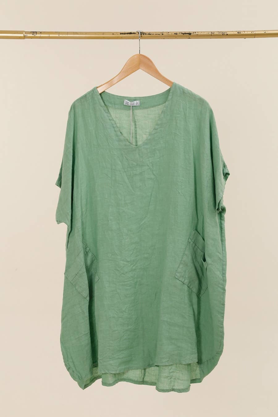 la maison des fibres naturelles - Wholesale Tunic - Women's - Tunic 62804 100% linen made in Italy33