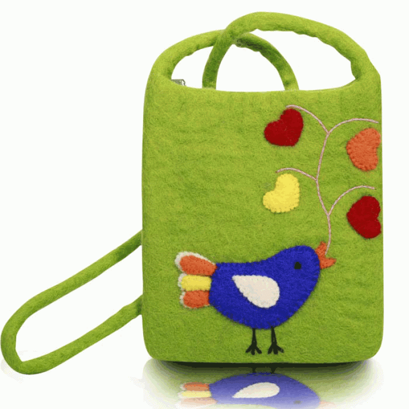 BNB Crafts Inc. - Vente Sac à bandoulière – enfant - Sac à bandoulière Bird Singing With Love pour enfants1