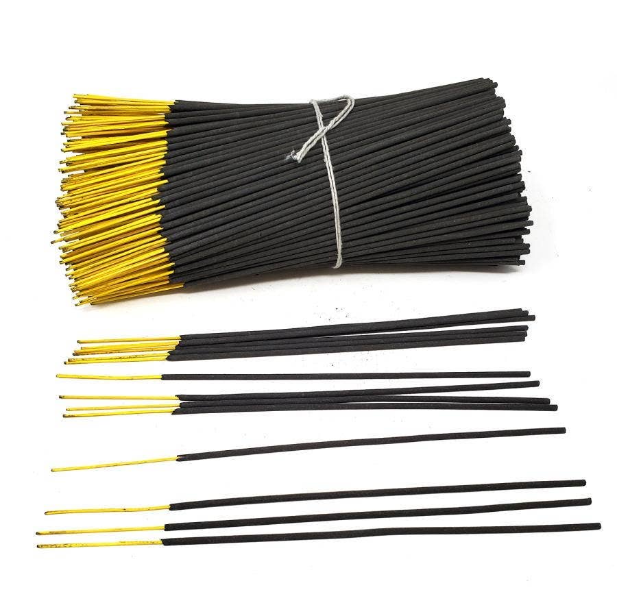 GREENROOTS USA LLC - Wholesale Incense - Unscented Charcoal Incense Sticks 9" (1000 Approx Sticks Bun2