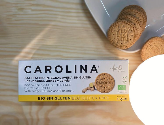 Carolina Honest - Wholesale Cookie - GLUTEN-FREE COOKIE WITH QUINOA, GINGER AND CINNAMON.2