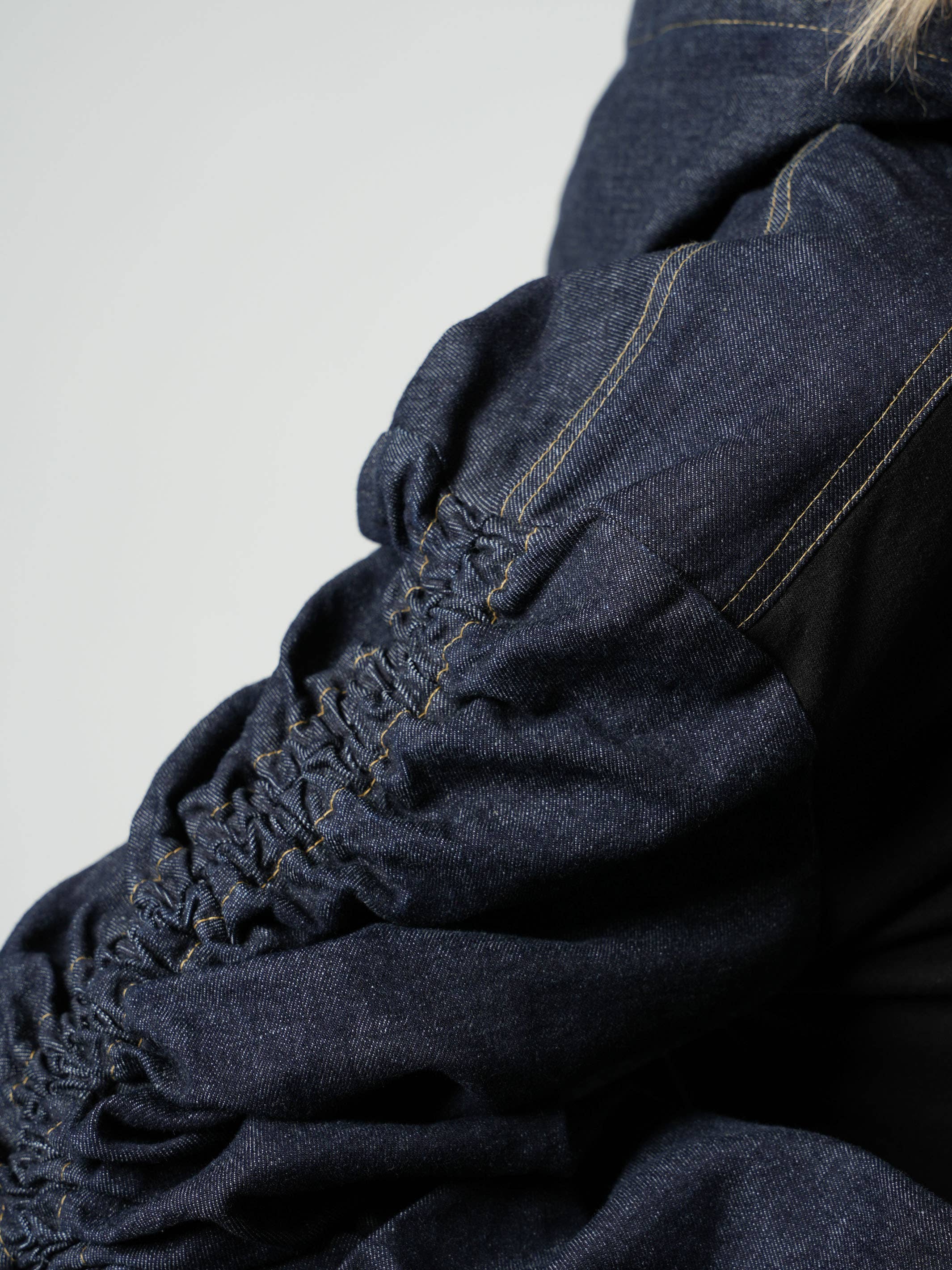 Metamorphoza - Wholesale Jacket - Women's - Denim Hooded Jacket3