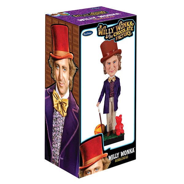 Royal Bobbles - Wholesale Decorative Figurine - Royal Bobbles Willy Wonka Collectible Bobblehead Statue3