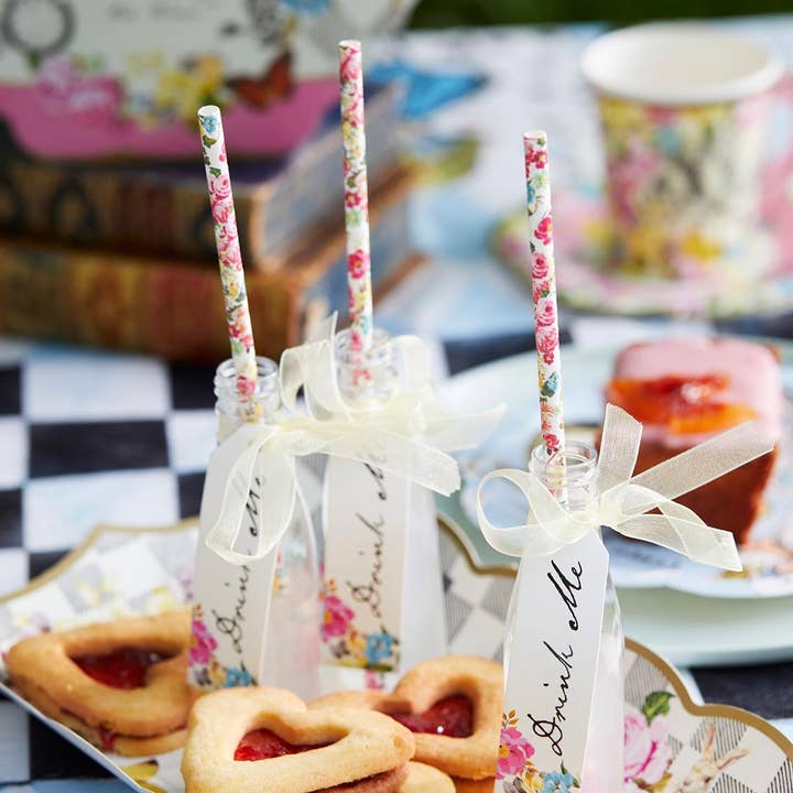 Talking Tables USA - Wholesale Party Favor - Alice in Wonderland 'Drink Me' Set | Tea Party |1