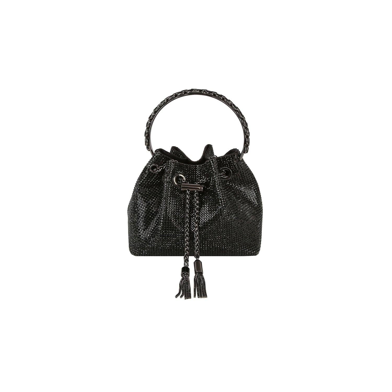 Handbag Factory Corp - Wholesale Clutch Bag - Women's - Rhinestone covered petite evening bag6