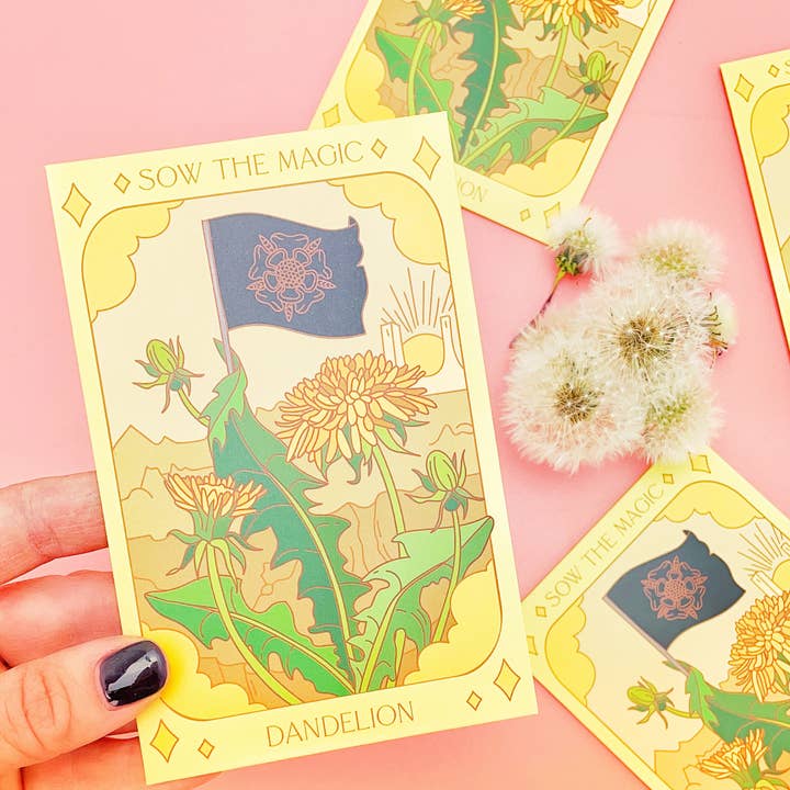 Sow the Magic - Vendita all'ingrosso Semi di piante - Pacchetto di Semi di Tarassaco Tarot2