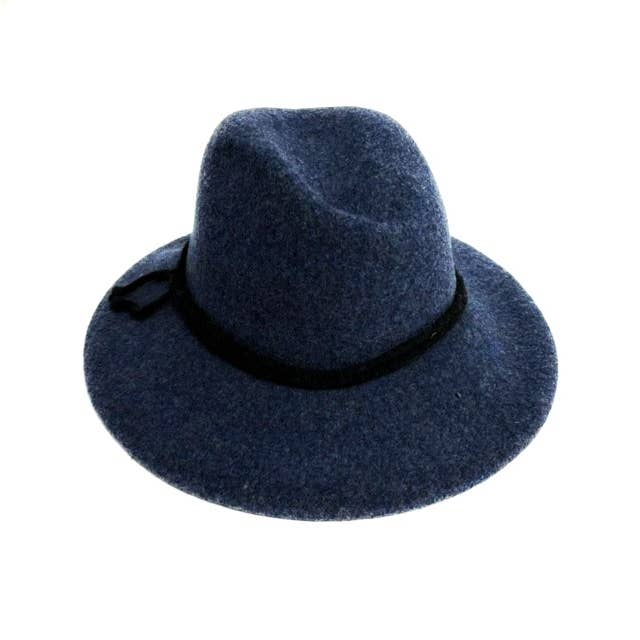 Shihreen Inc - Wholesale Fedora - Women's - 21S-0905 Boiled Wool Fedora Brim with Tie4