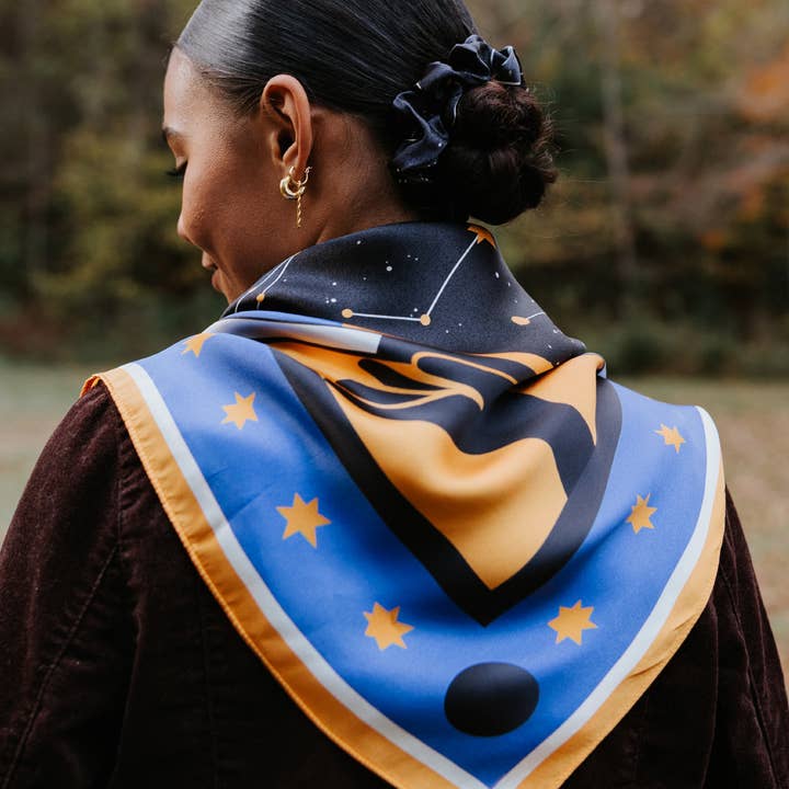 Arlo Goods - Wholesale Scarf - Women's - Constellation Silk Scarf