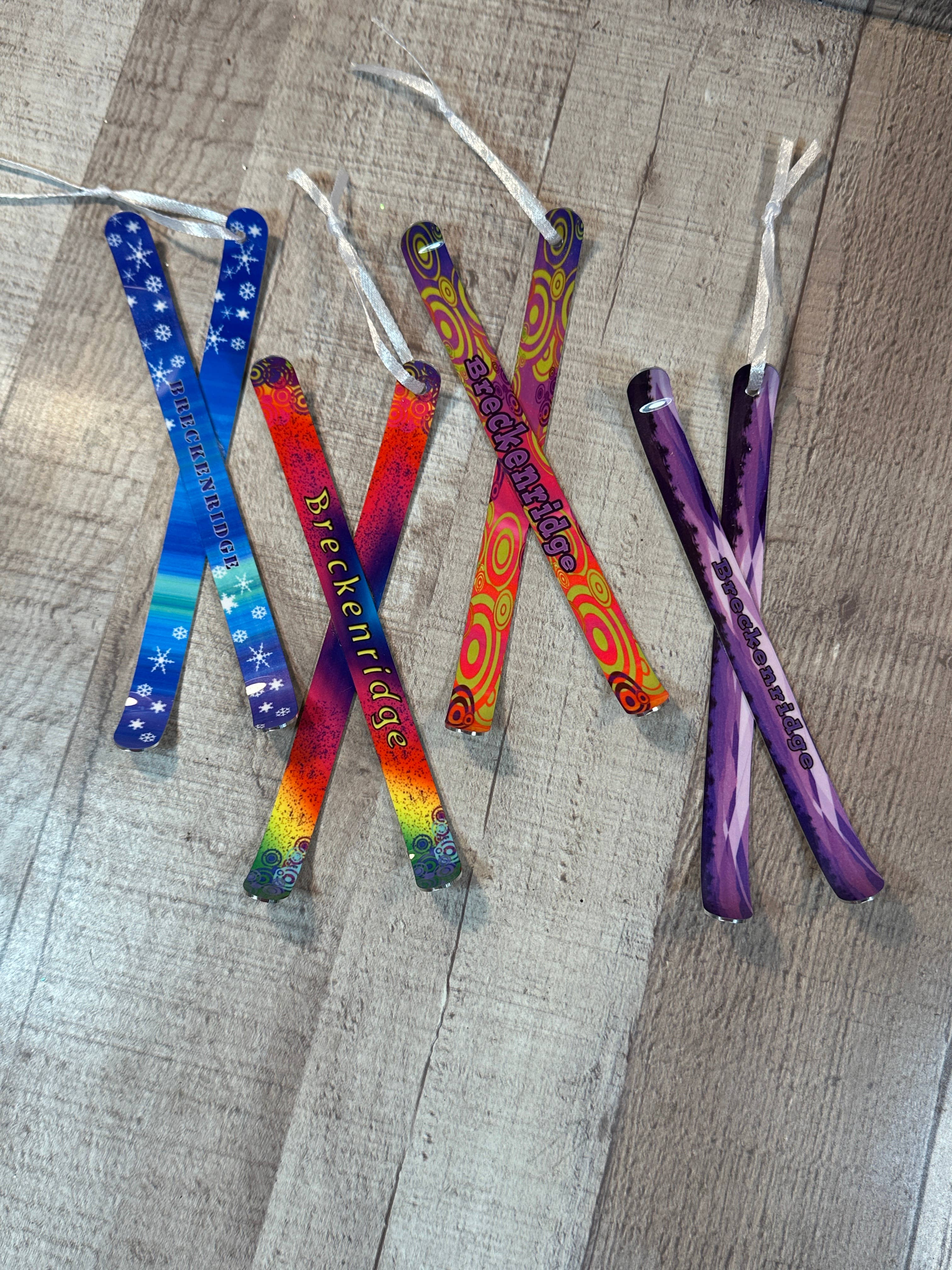 GP Originals - Wholesale Ornament - Ski Ornament- Mountain View1