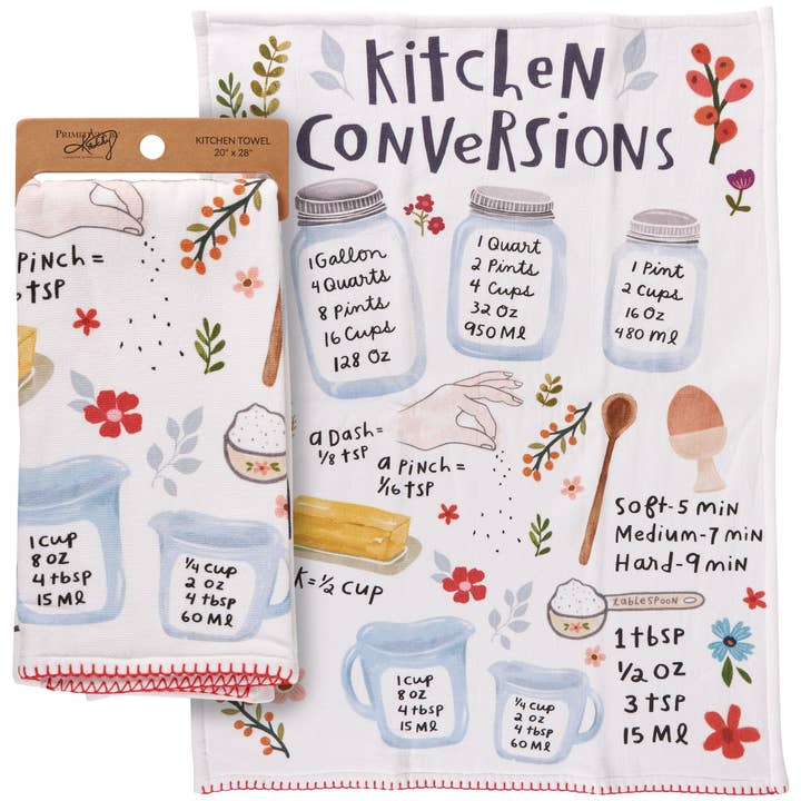 Kitchen Conversions Kitchen Towel for wholesale by Primitives by Kathy