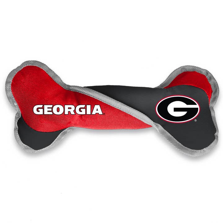 NCAA Georgia Bulldogs Pet Tug Bone for wholesale by Little Earth Productions