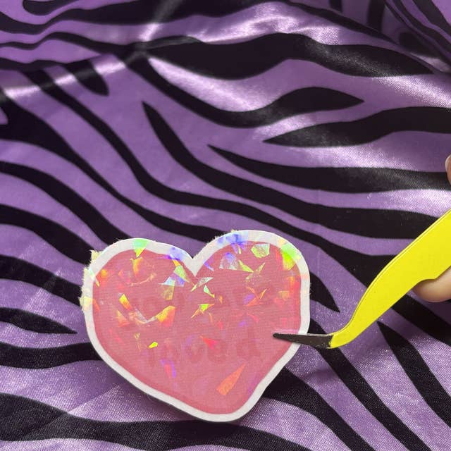 squiglysketches - Wholesale Sticker - you are loved heart sticker