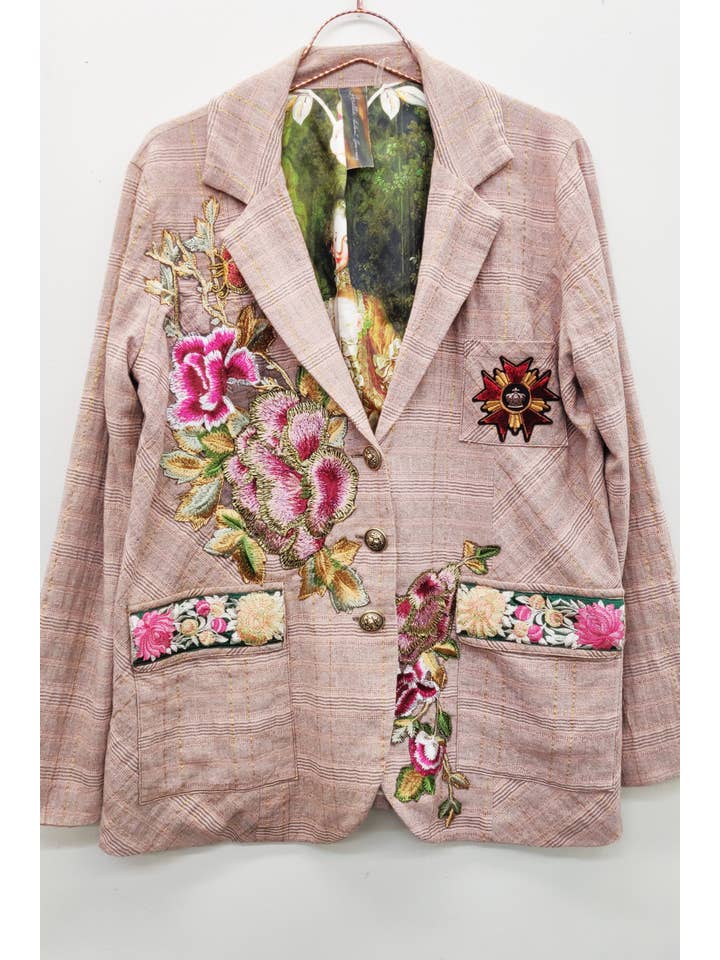 Pink Ash Sudden Sensation Blazer / Jacket for wholesale on Faire20