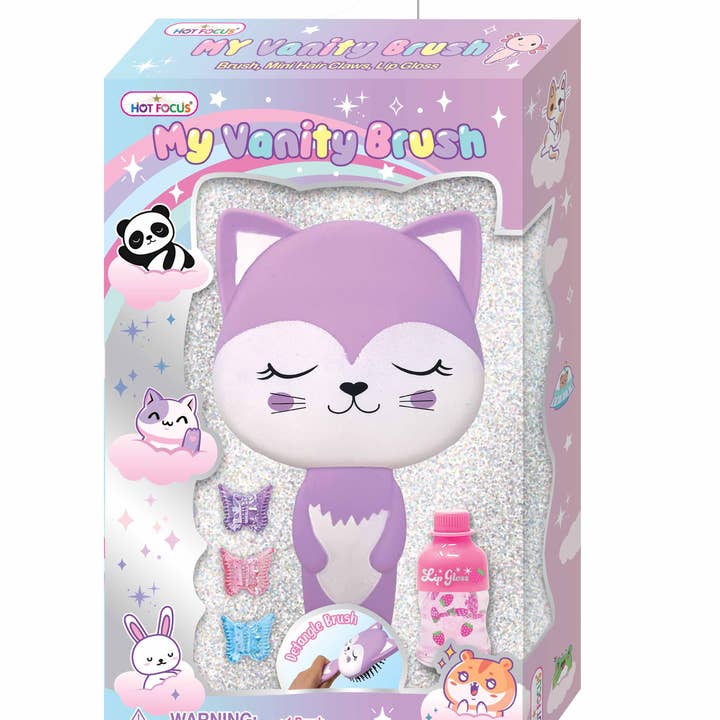 Hot Focus, Inc. - Wholesale Makeup Brush Set - My Vanity Brush, Critters