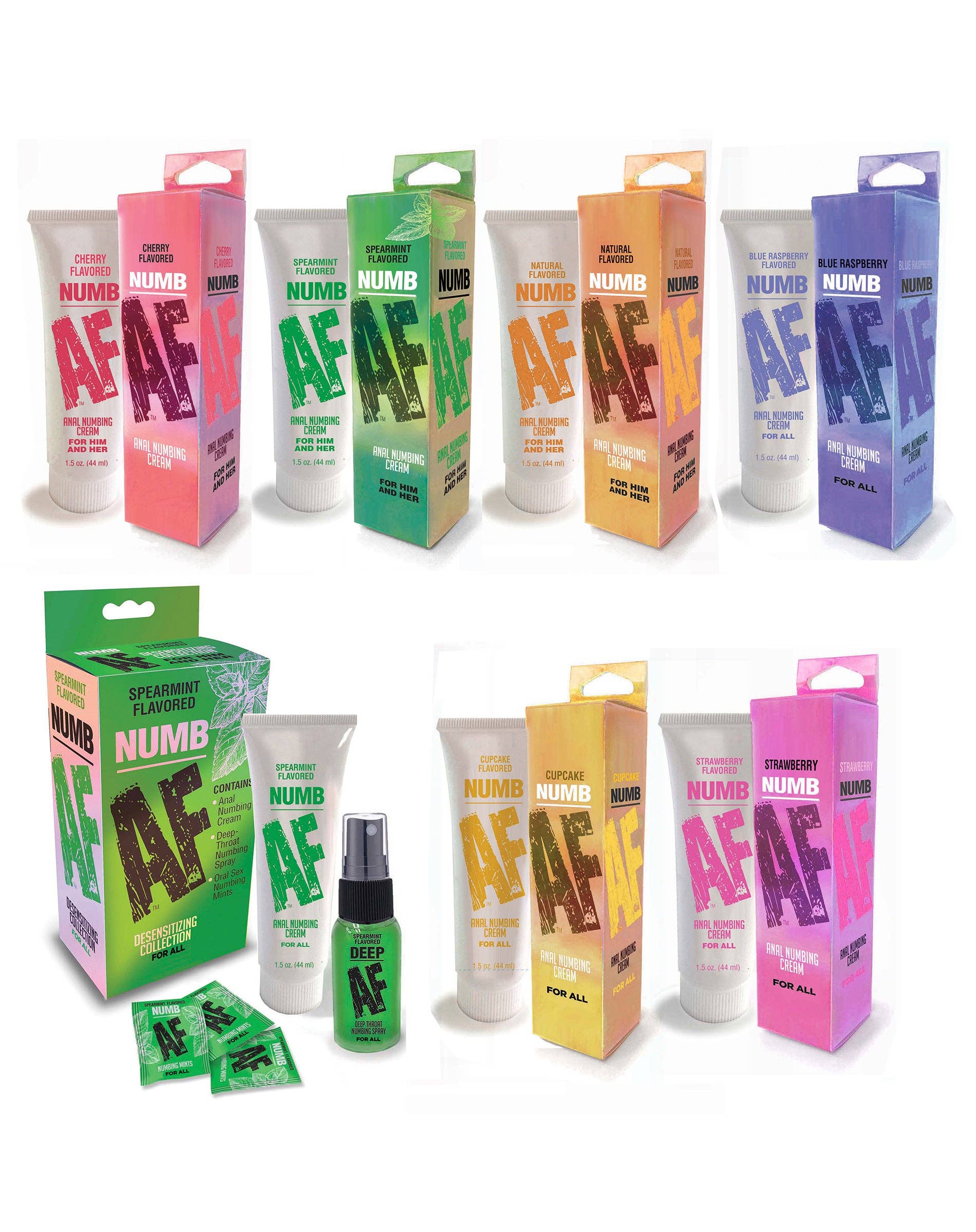 Little Genie Productions - Wholesale Delay Gel - Numb AF Kit- Gel, Spray & Mints2