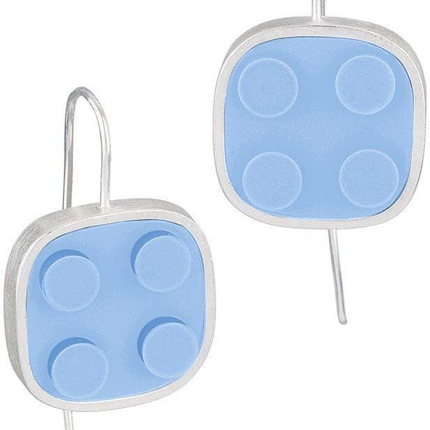 Orecchini in mattoni arrotondati per la vendita all'ingrosso da parte di JacQueline Sanchez Jewelry