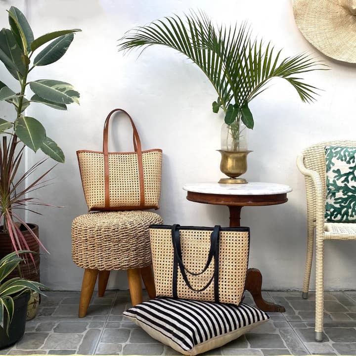 H-H - Wholesale Beach bag - Hollow Out Rattan Handbag , Beach Bag ( 198TV/HH)1