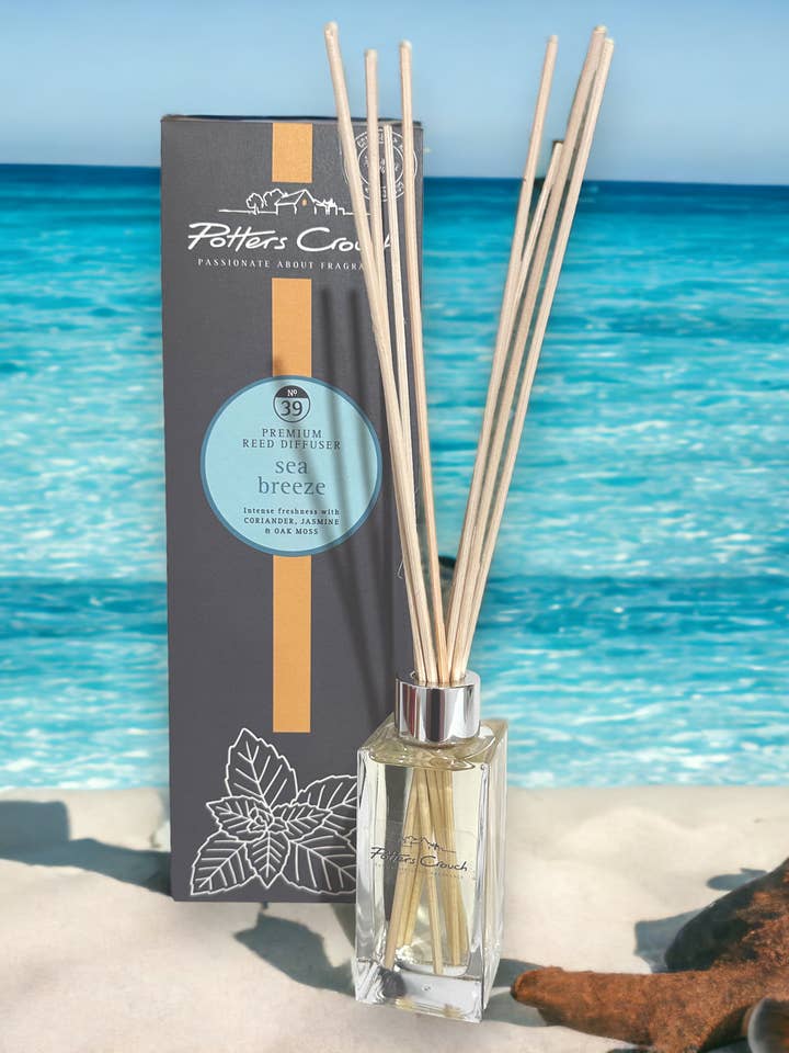 Sea Breeze Diffusor für den Großhandel von Potters Crouch Candles