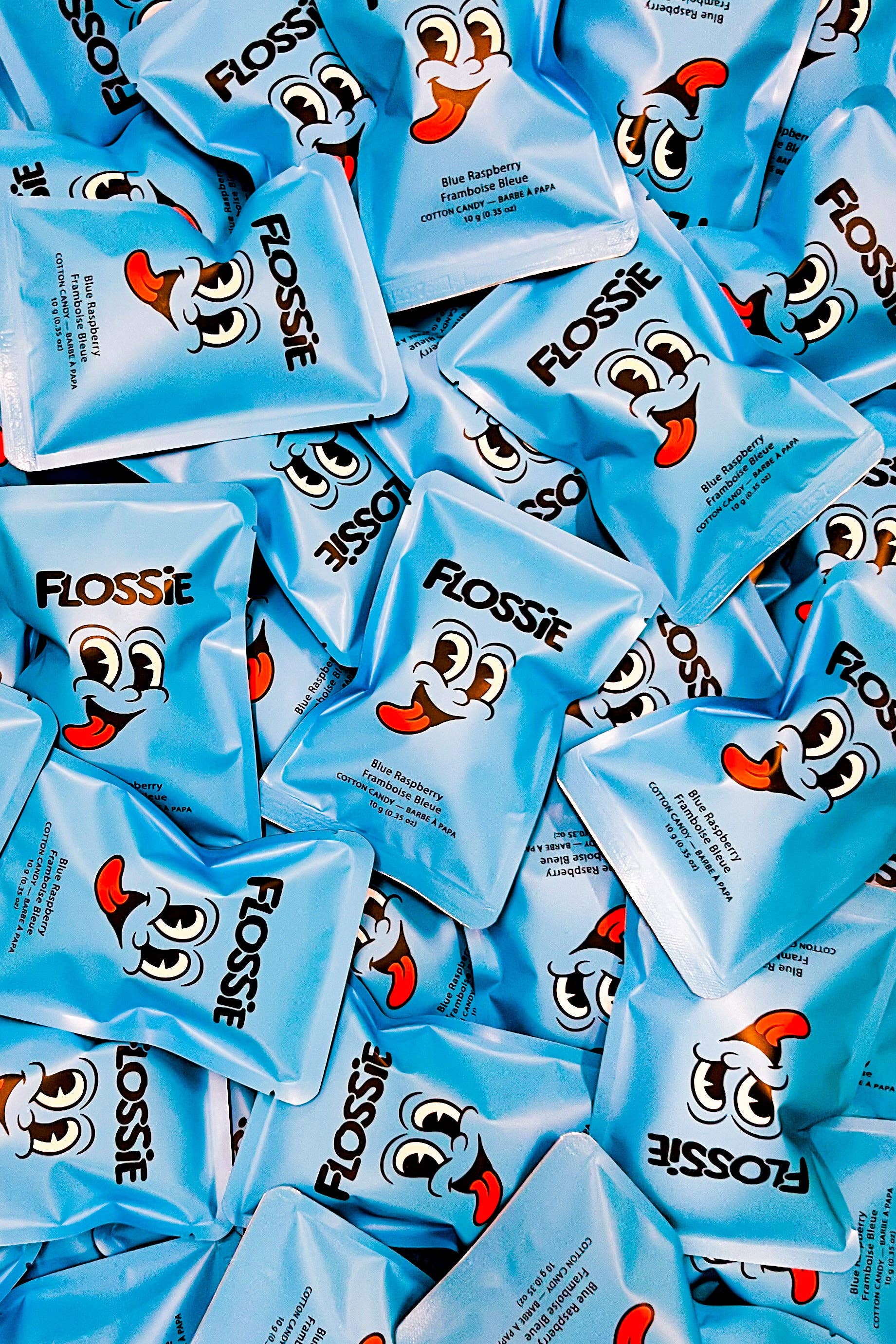 Flossie - Vendita all'ingrosso Zucchero filato - Zucchero filato al lampone blu3