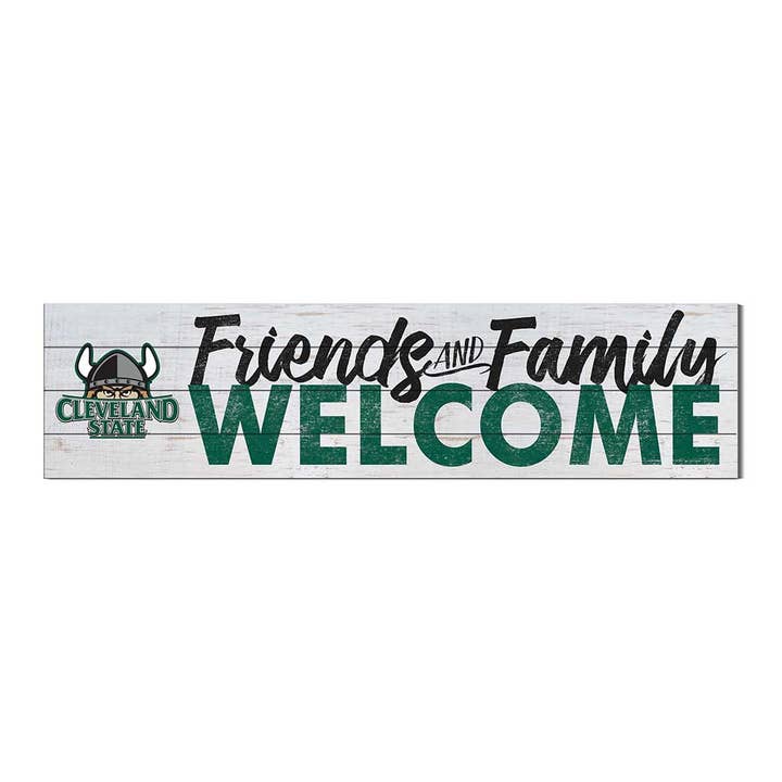 40x10 Welcome Cleveland State Vikings for wholesale by KH Sports Fan