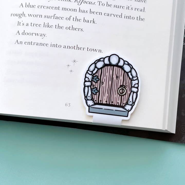 Hobbit Door Magnetic Bookmark for wholesale by My Secret Copy