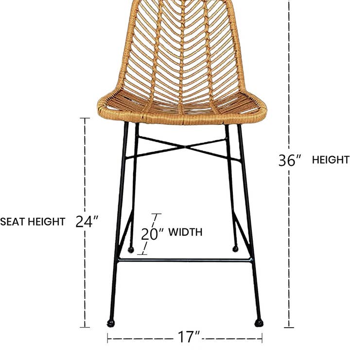 first of a kind - Wholesale Stool - Rattan Counter/Bar Stool2