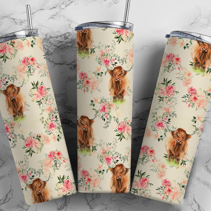 Highland Cow Becher für den Großhandel von Be My Valentin