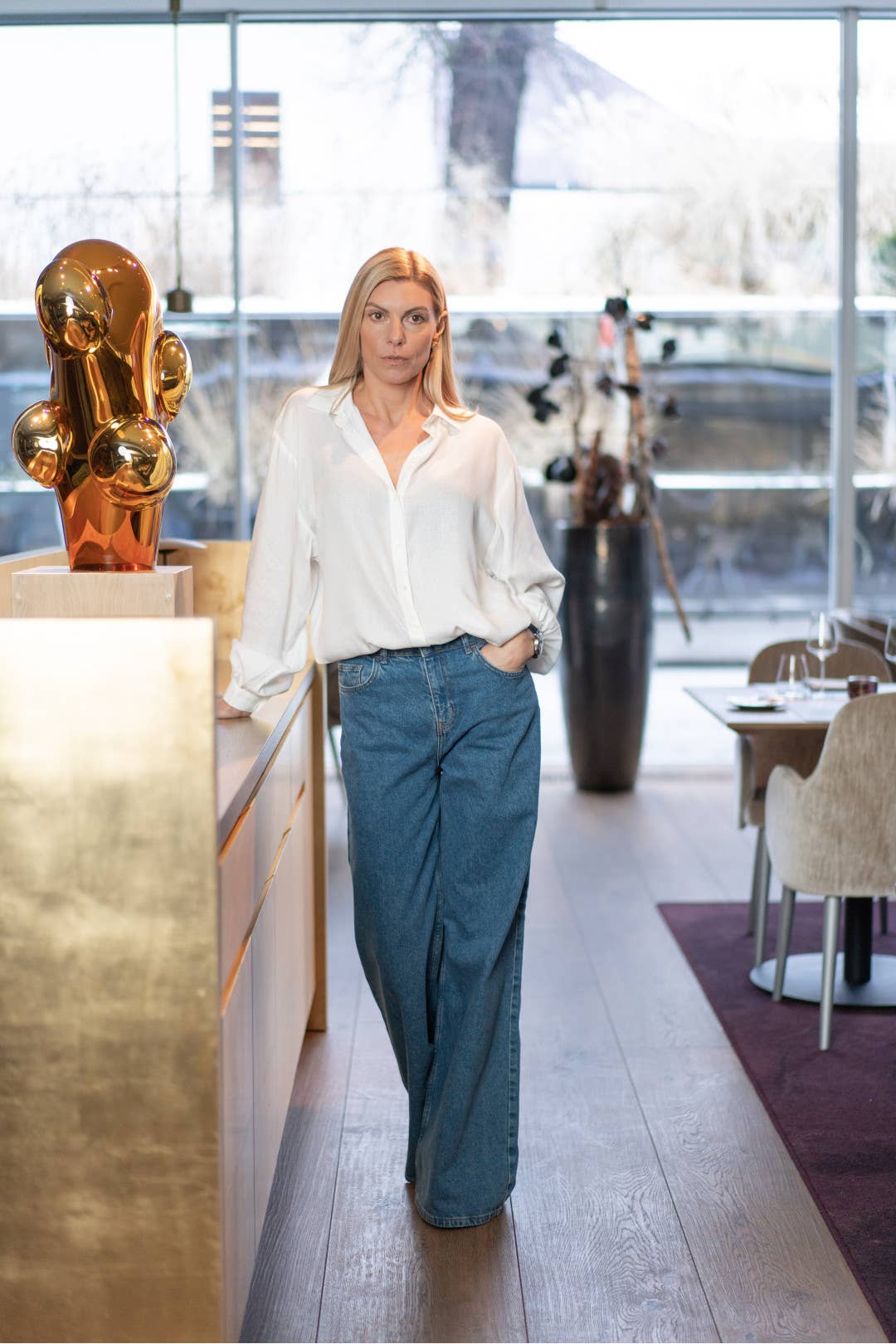 CAPSULE by Agnė Gilytė - Wholesale Jeans - Women's - Jeans 'HARLEM' | wide leg quality denim2